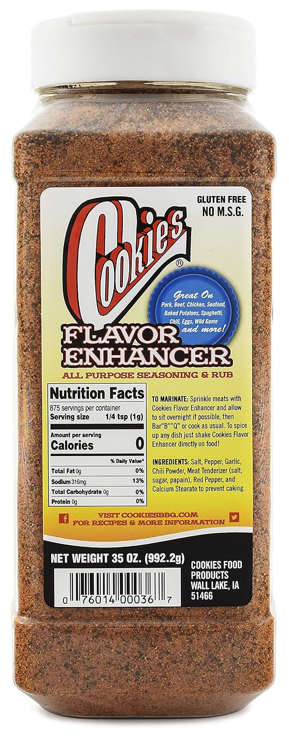 Cookies Food Products Cookies Flavor Enhancer and All Purpose Seasoning, 35 Ounce