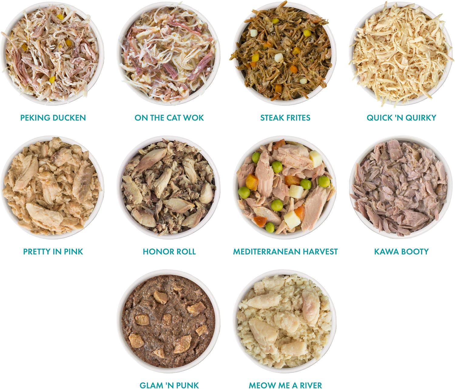 Weruva Truluxe Grain-Free Cat Food Variety Pack, 20 Cans, 3 oz | Includes all 10 gourmet recipes, 2 cans of each flavor.