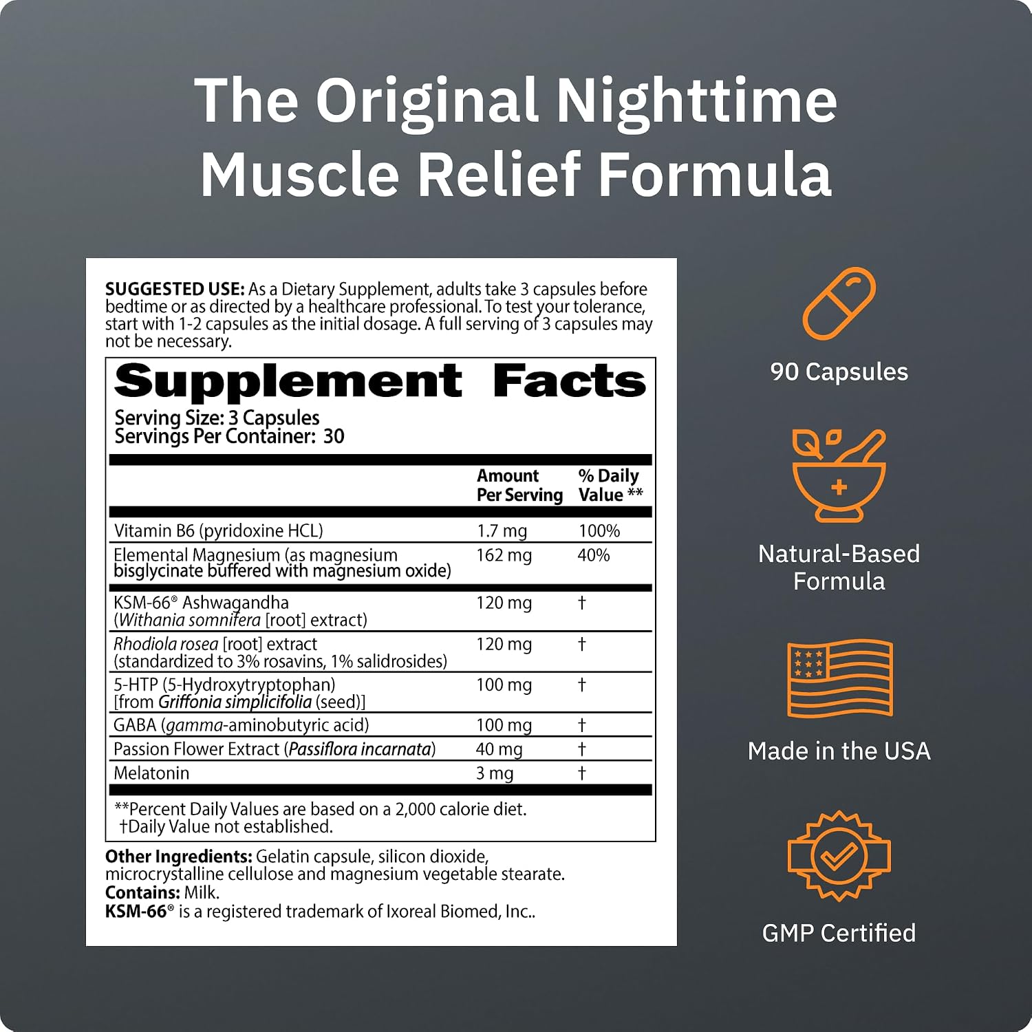 SaltWrap Mag R&R - Nighttime Muscle Cramps Support, Natural Sleep Support for Adults with Magnesium Glycinate for Muscle Spasm and Leg Cramps Relief