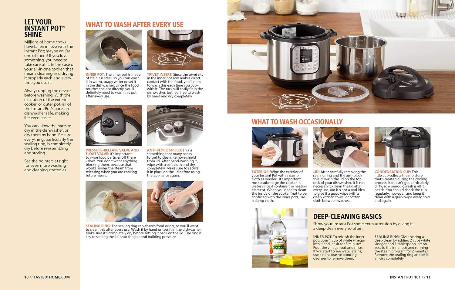 Taste of Home Skinny Instant Pot: 100 Dishes Trimmed Down for Healthy Families (Taste of Home Heathy Cooking)
