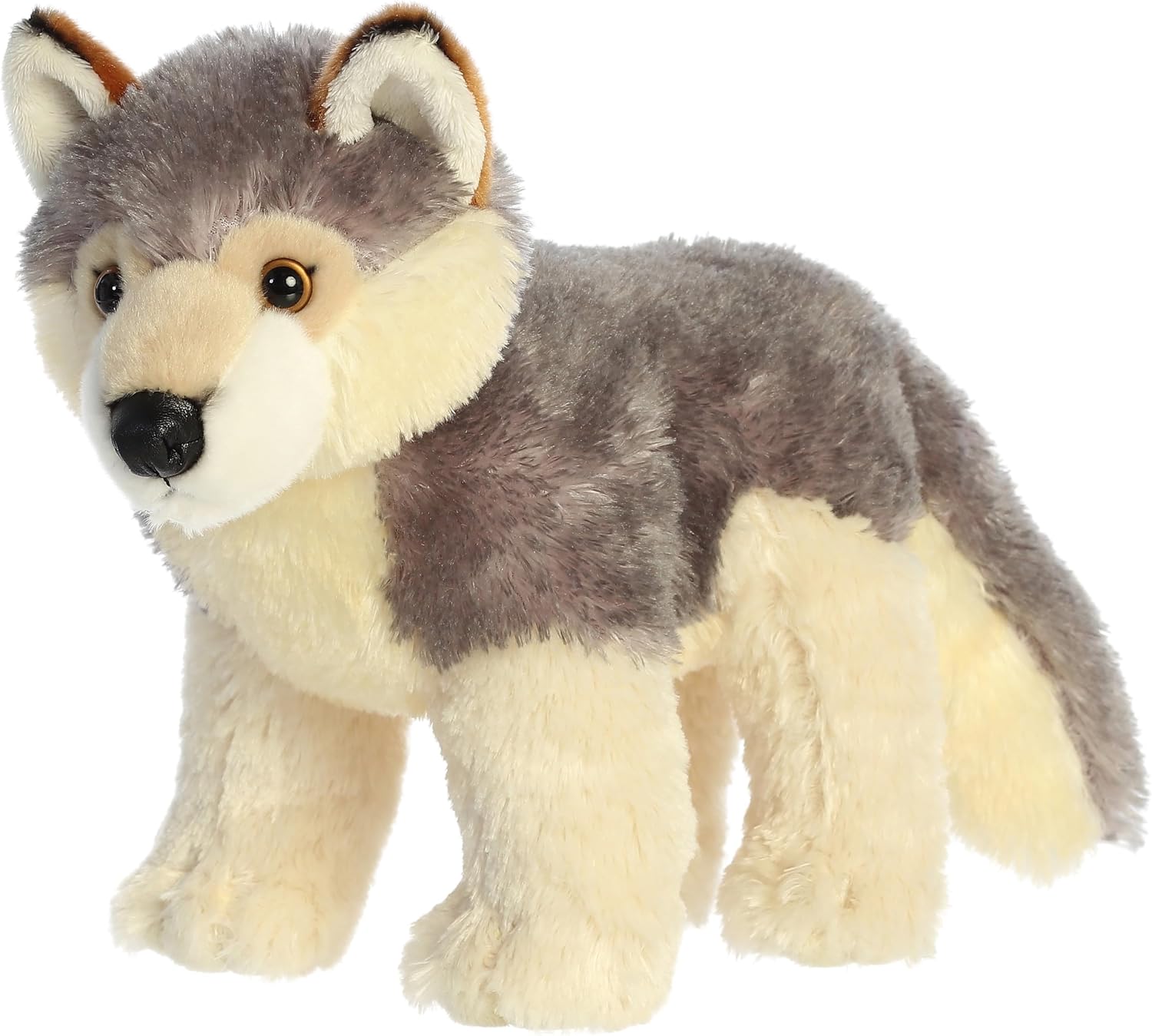 Aurora Flopsie 12" Dolly Adorable Stuffed Animal | Lifelike animal details in a relaxed resting pose