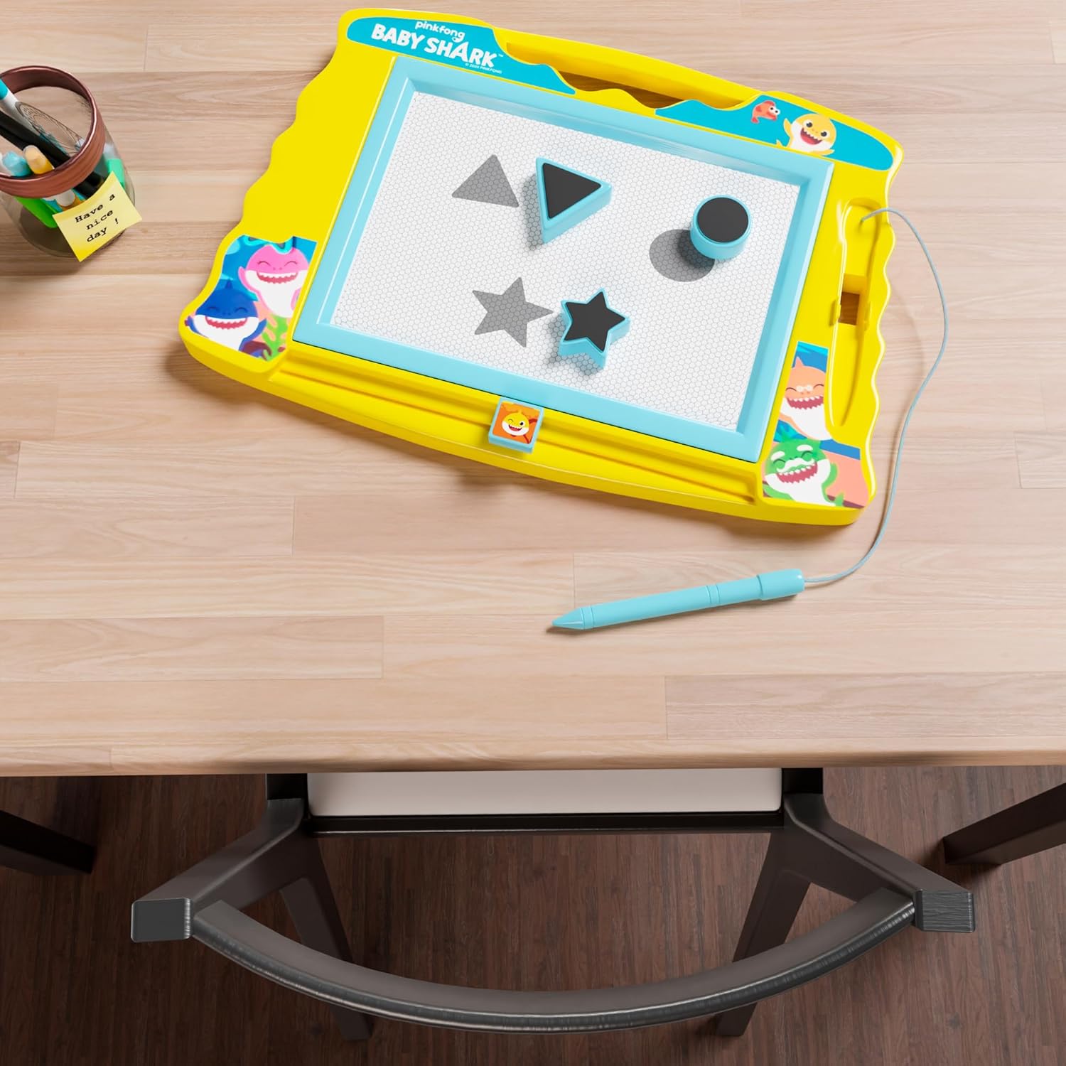 Lollipop PAW Patrol Magnetic Drawing Board with Stylus and 3 Stamps, for Girls or Boys (Pink)…