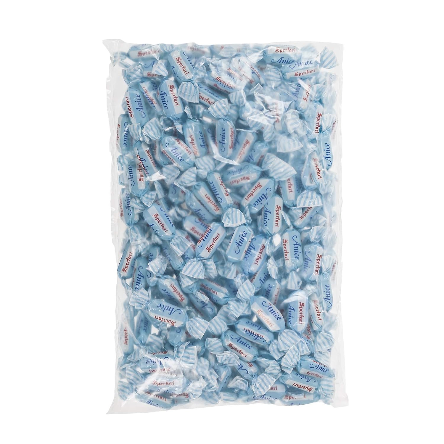 Sperlari "Spicchi" Citrus Orange & Lemon Hard Candy Bulk Bag, Individually Wrapped Italian Sweets, 1 Kg / 2.2 Lbs Bag (1-Pack)