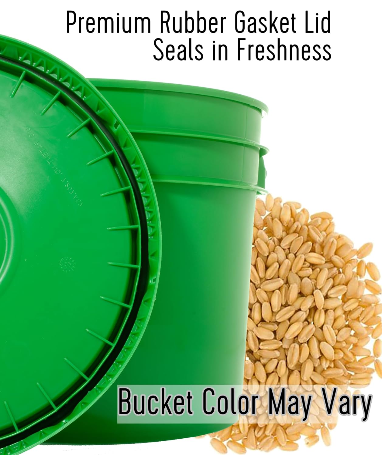 Palouse Brand Certified Glyphosate Residue Free Hard White Wheat Berries | 25 LBS | Family Farmed in Washington State | Sproutable | Non-GMO Project Verified | Kosher