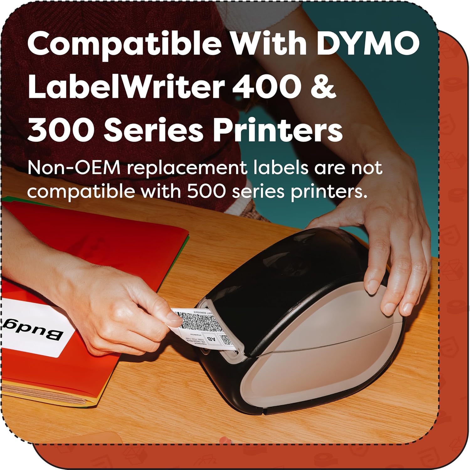 Replacement for DYMO 30256 (8 Rolls, 2400 Labels) 2 5/16" X 4" | Direct Thermal Shipping Labels - Compatible With LabelWriter 450, 450 Turbo, 4XL Printers (NOT 550, 5XL) - Aegis Adhesives