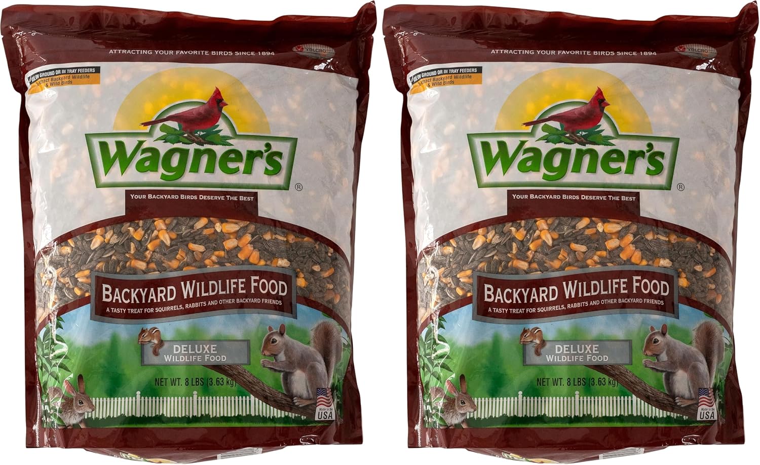 Wagner's 62046 Backyard Wildlife Food, 8-Pound Bag