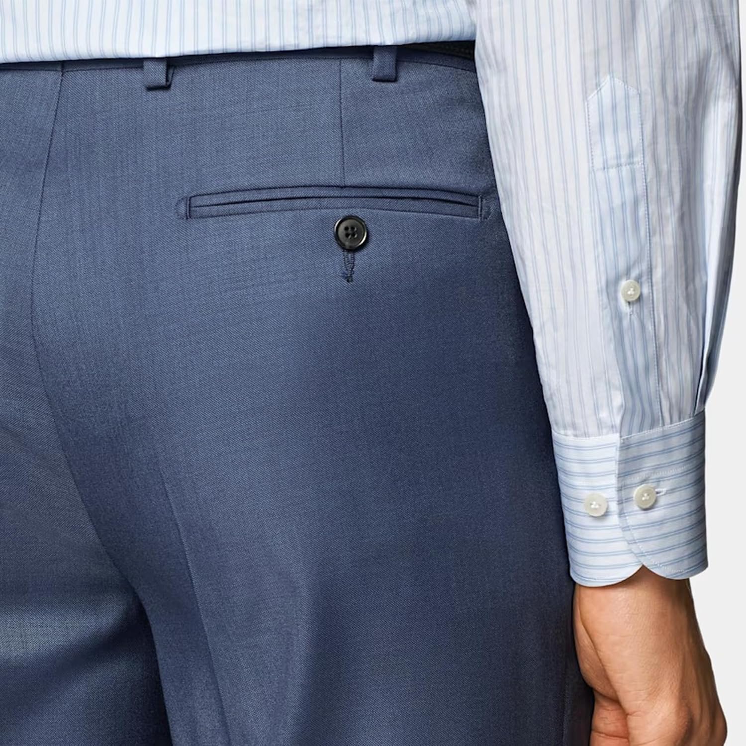 Men's Cozy Hidden Expandable Waist Dress Pants | Premium Stretch Texture Weave Work to Weekend Pants