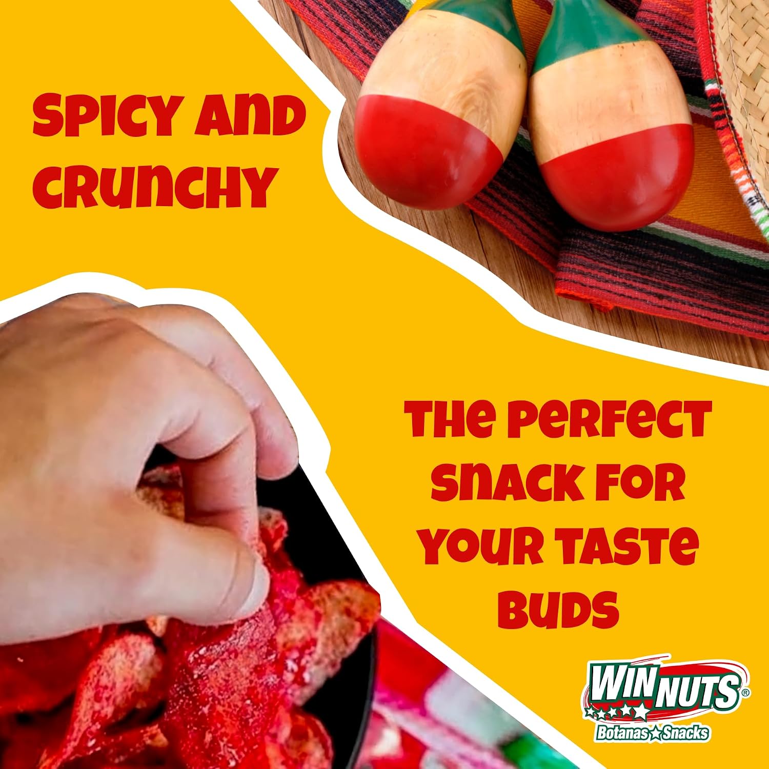 WINNUTS Jalapeño Chips Kettle Cooked (3 Pack, 5.6 oz Each) | Authentic Mexican Style Spicy Potatoes Chips | Homestyle "Papa Casera" for Parties