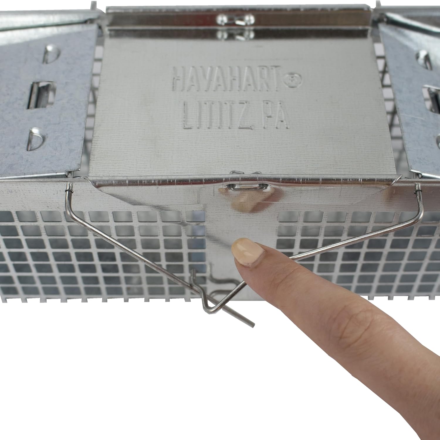 Havahart X-Small Animal Trap, 2-Door Humane Trap for Mice, Voles, Shrews | Humane Catch & Release Trap for Moles & Small Rodents