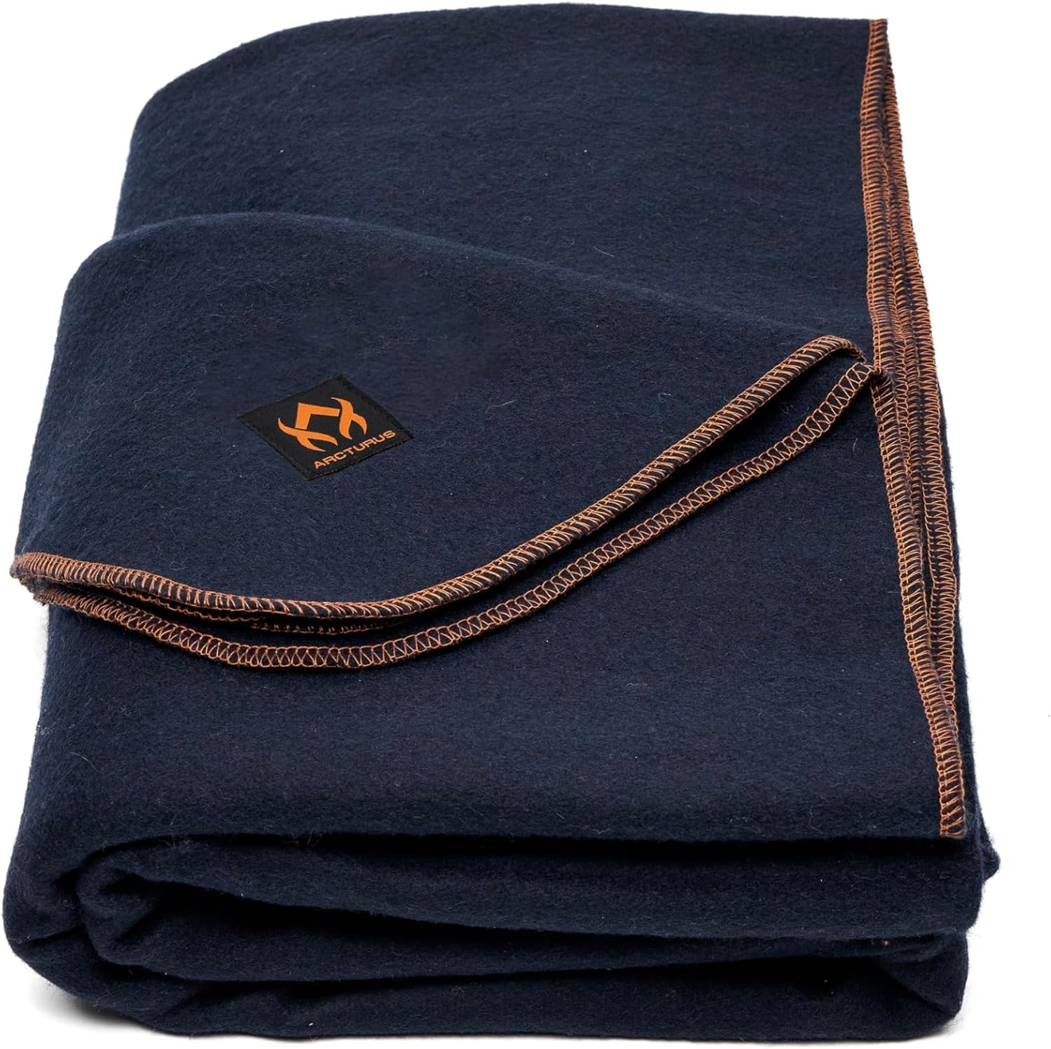 Arcturus Military Wool Blanket - Warm, Thick, Washable - Great for Outdoors, Camping, Stadium Blanket, Picnics, Travel - Car & Bushcraft Survival Kits