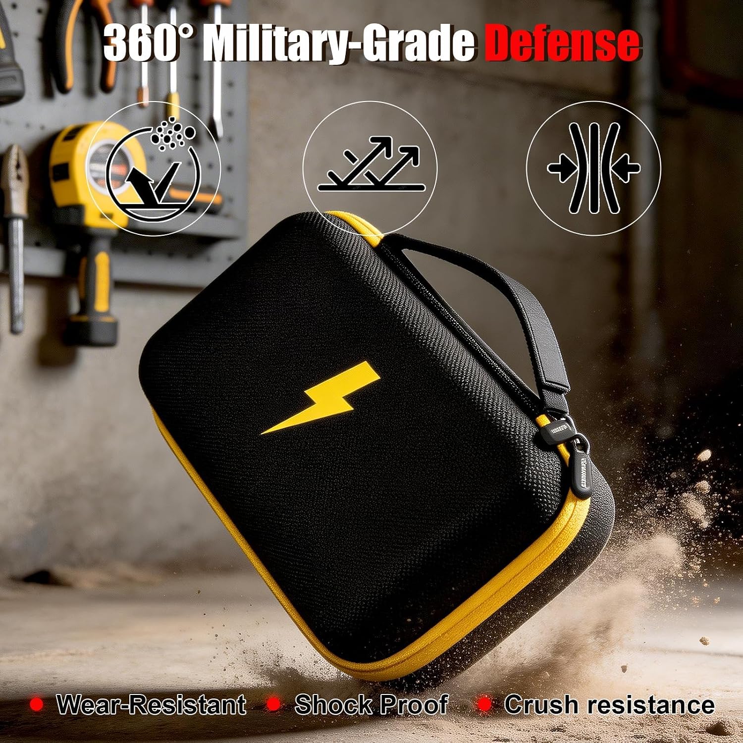 Comecase Hard Case for Fluke 87V/88V/15B+/17B+ and More Digital Multimeter
