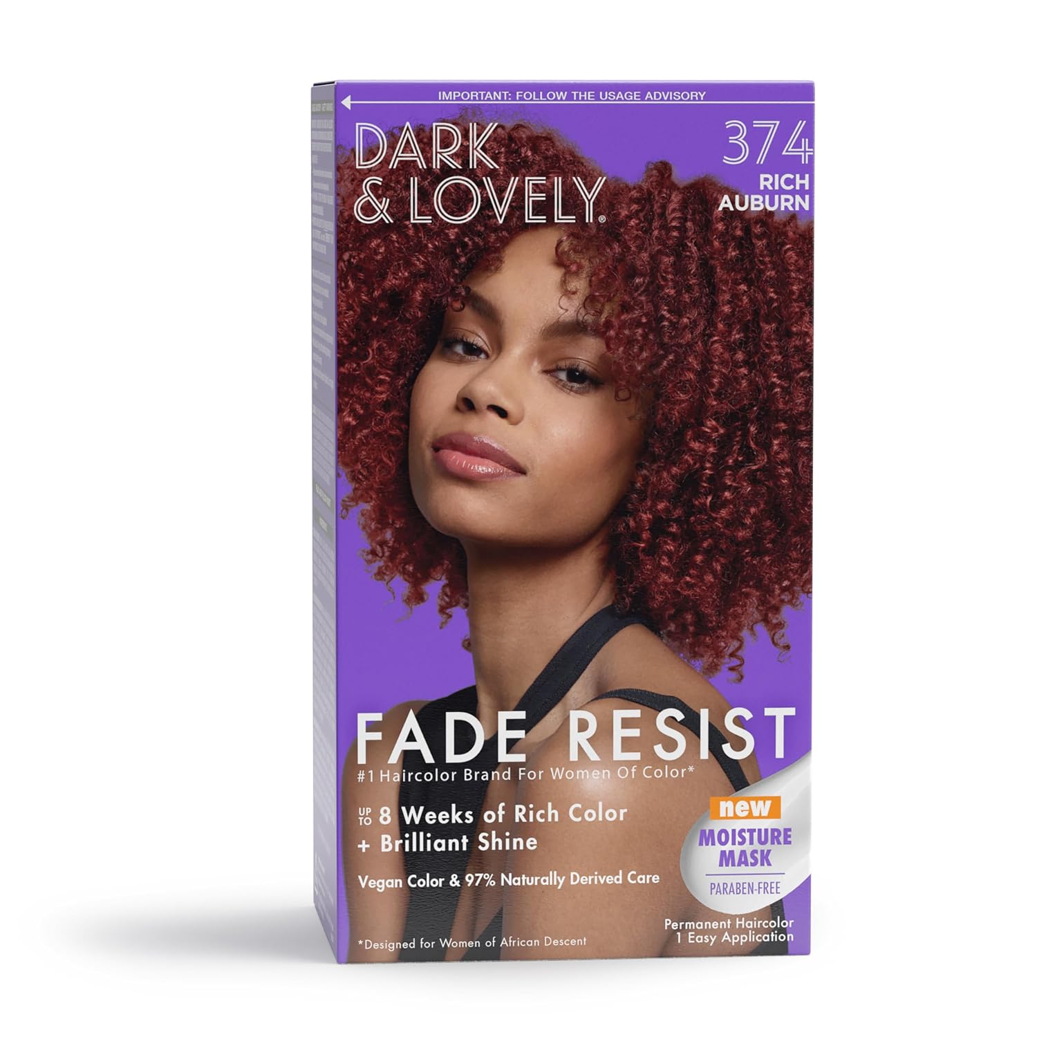 SoftSheen-Carson Dark and Lovely Fade Resist Rich Conditioning Color, Honey Blonde 378