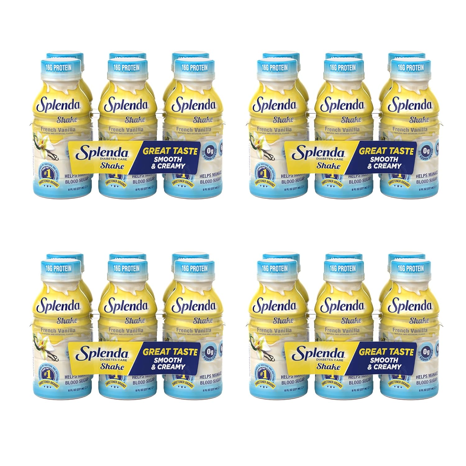 SPLENDA Diabetes Nutrition Shakes, Milk Chocolate, 8 Fl Oz