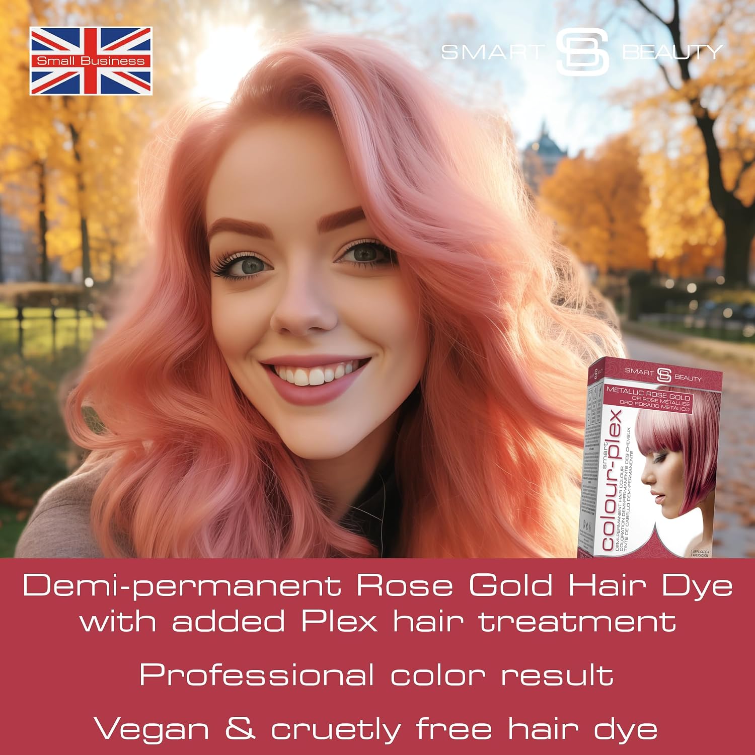 Smart Beauty Blonde Bleach-It, The Ultimate Lightener for Dark Hair, Perfect for Highlighting and Vibrant Pastel Colour, Hair Bleach Kit, Vegan & Cruelty Free