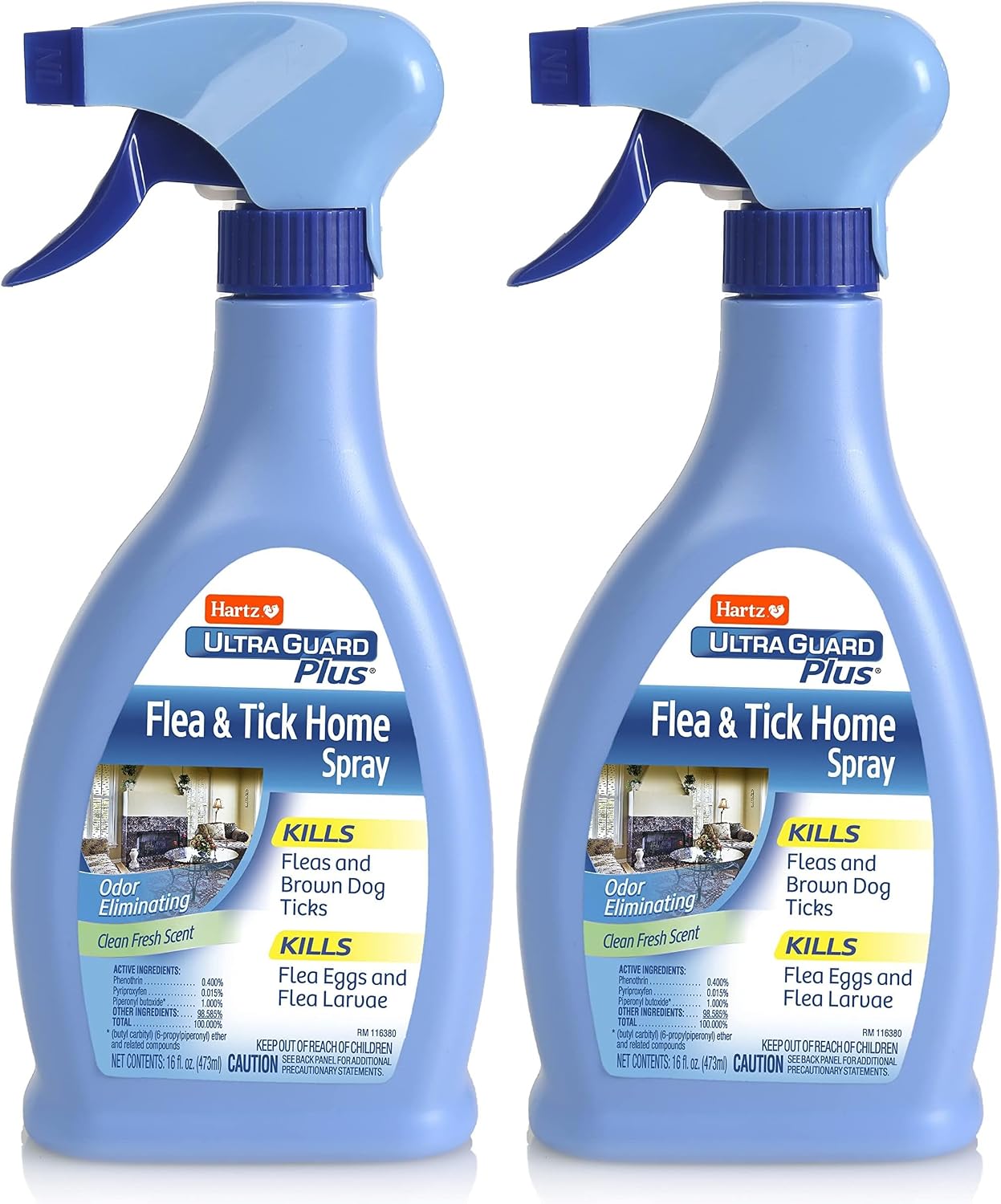 Hartz UltraGuard Plus Cat Flea & Tick Spray, 8 oz