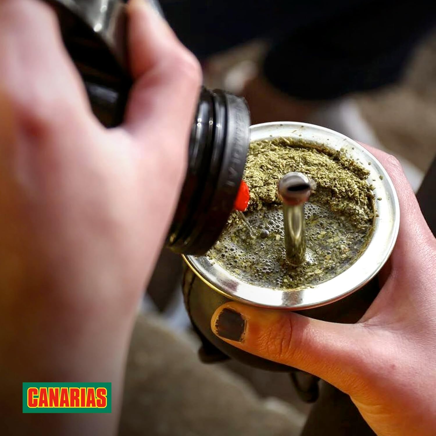 Canarias Yerba Mate Traditional Ground Leaf Tea 500Gr 1.1Lbs | Fine Cut No Stems Rich and full-bodied mate made for gourd and bombilla preparation