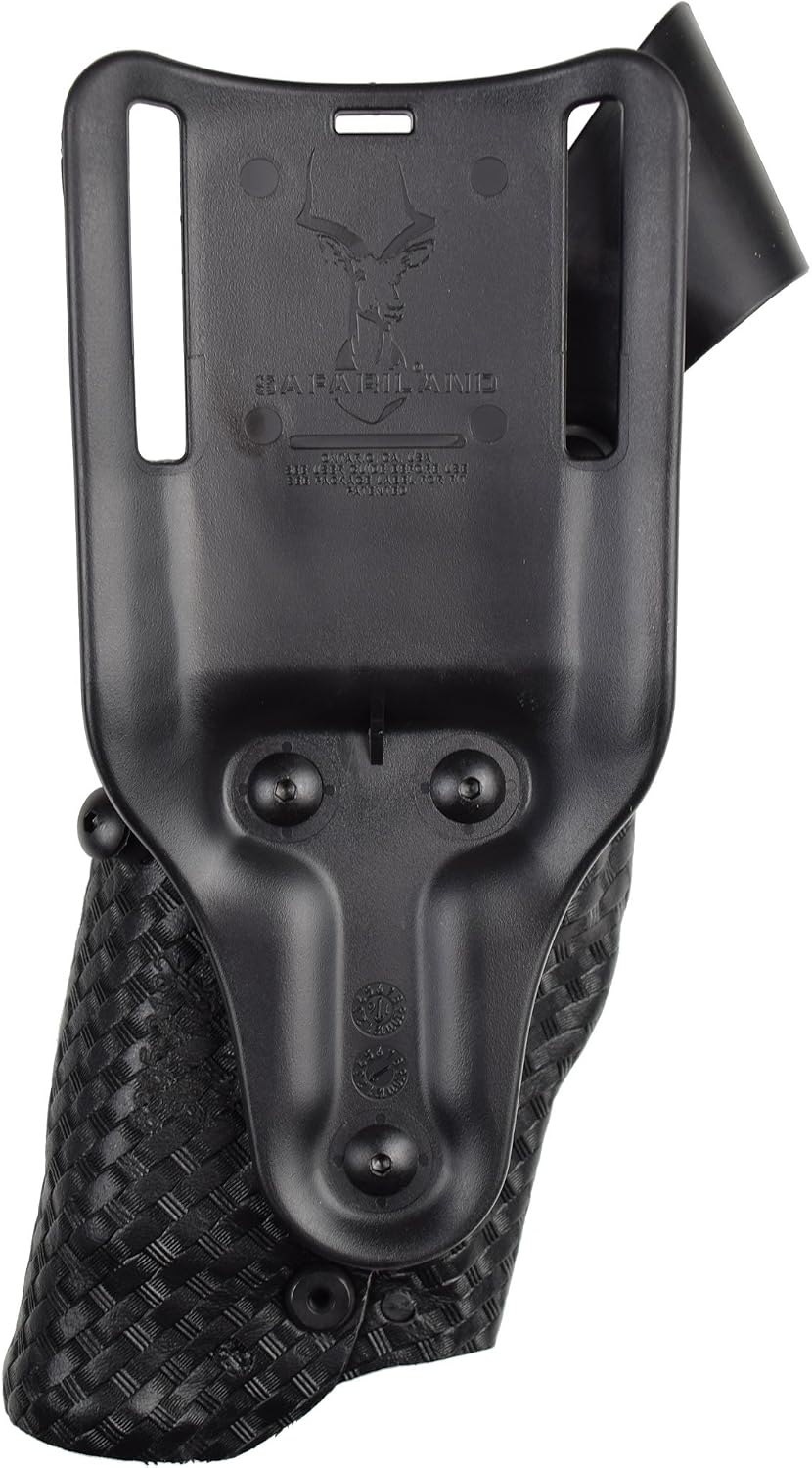 Safariland 6365 ALS Low-Ride, Level 3 Retention Duty Holster w/SLS, Springfield XD .45 (5"), Low-Ride, STX Tactical Black, Right Hand