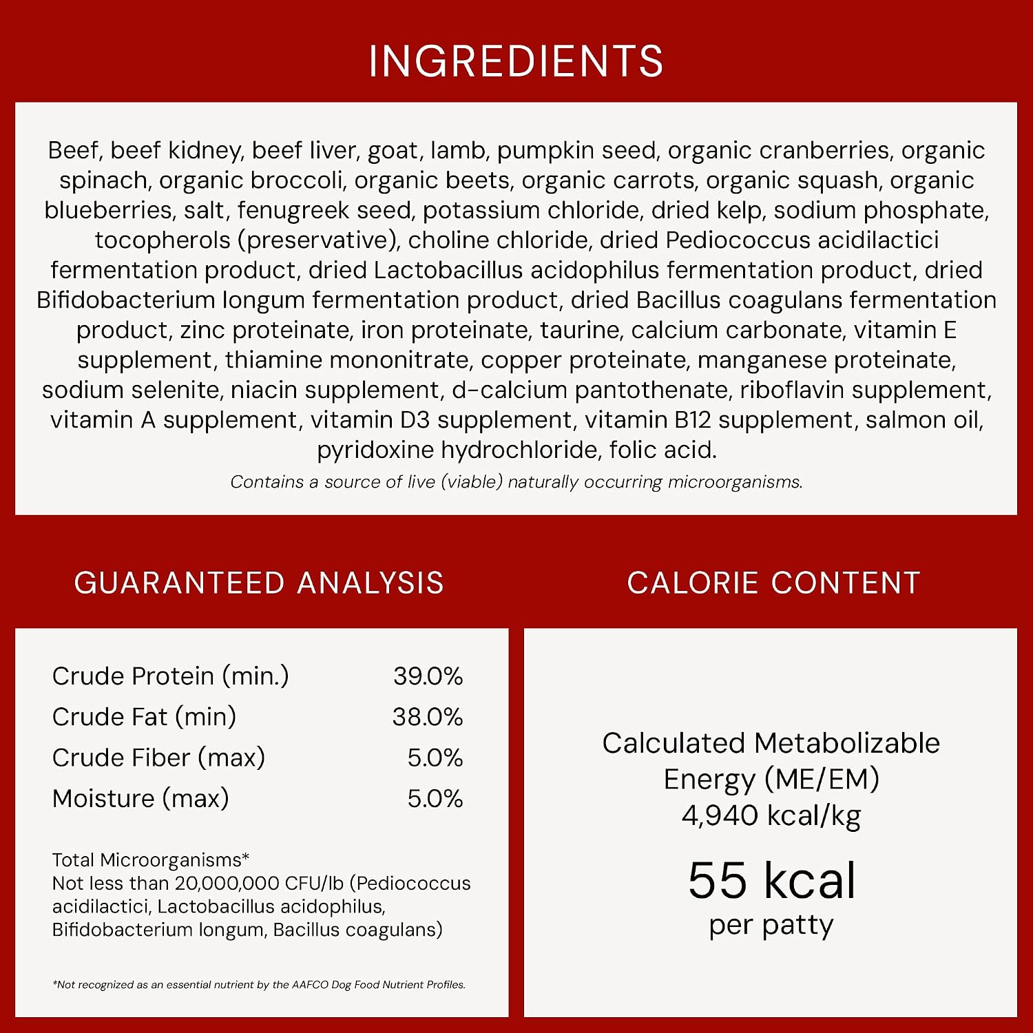 Stella & Chewy’s Freeze Dried Raw Dinner Patties – Grain Free Dog Food, Protein Rich Stella’s Super Beef Recipe – 5.5 oz
