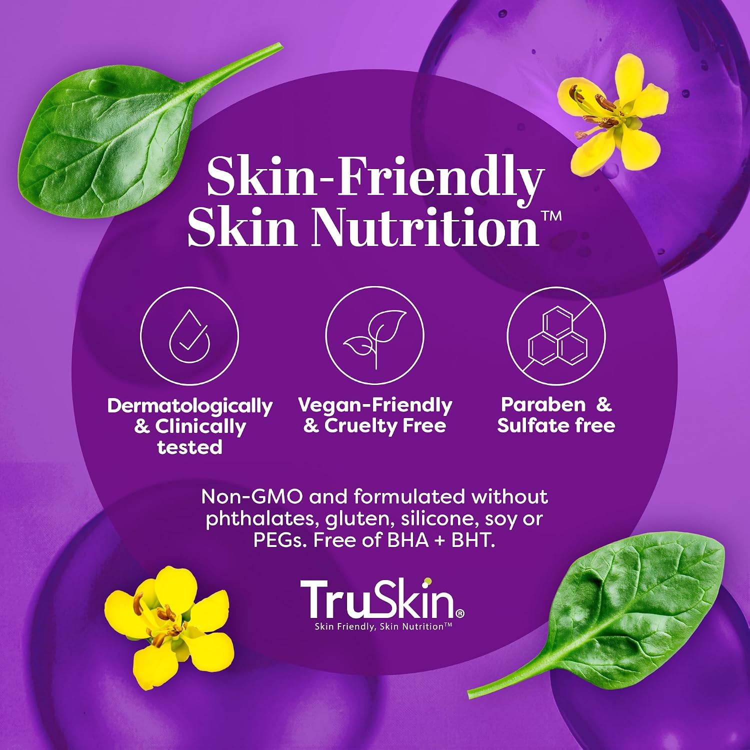 TruSkin Niacinamide Serum for Face with Hyaluronic Acid & Aloe, 1 fl oz