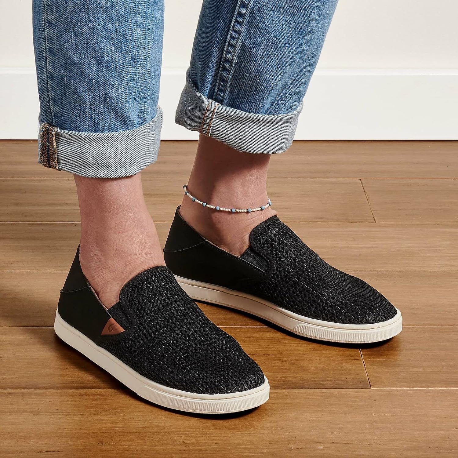 OluKai Pehuea Women's Slip On Sneakers, Casual Everyday Shoes