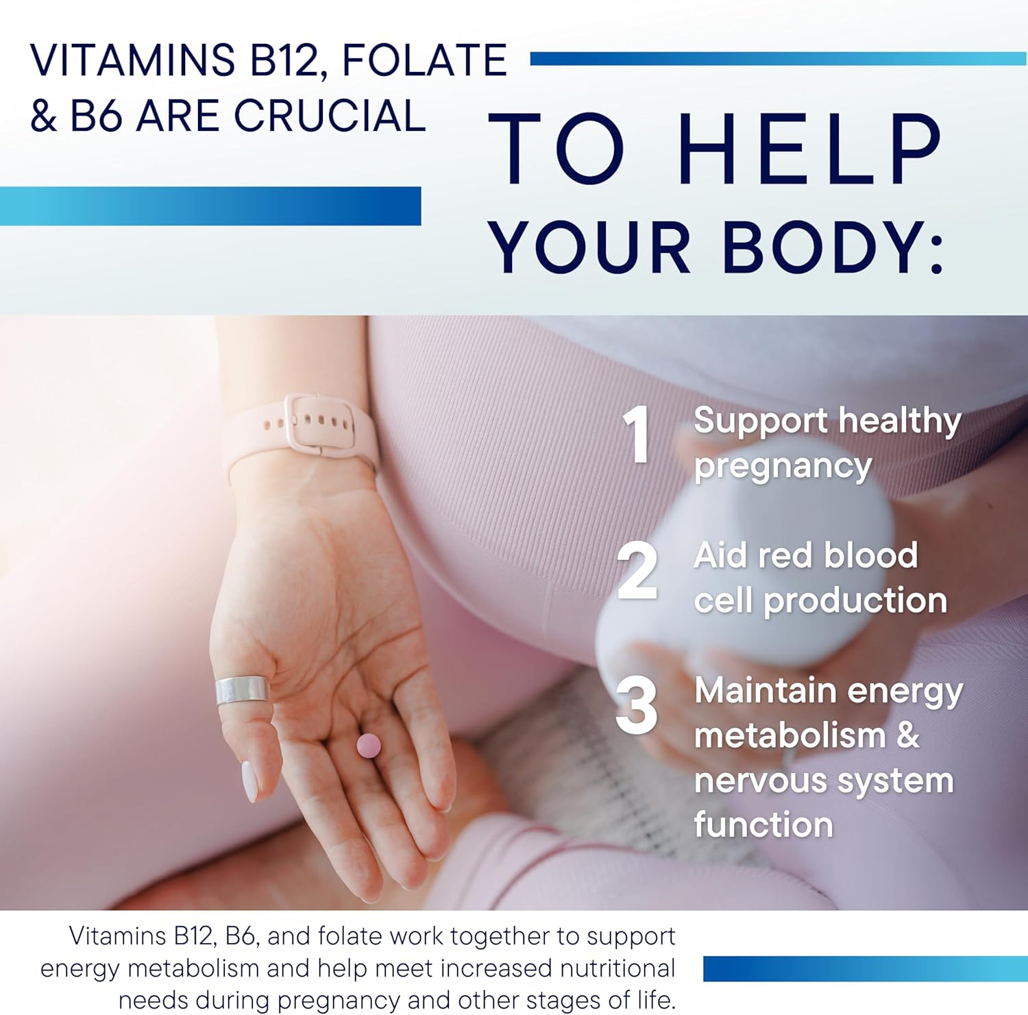BIOTICS RESEARCH B12-2000™ Vitamin B12 2000 mcg, B6, Folate–B12 Sublingual Lozenges, Methylation Support Supplement, High Potency