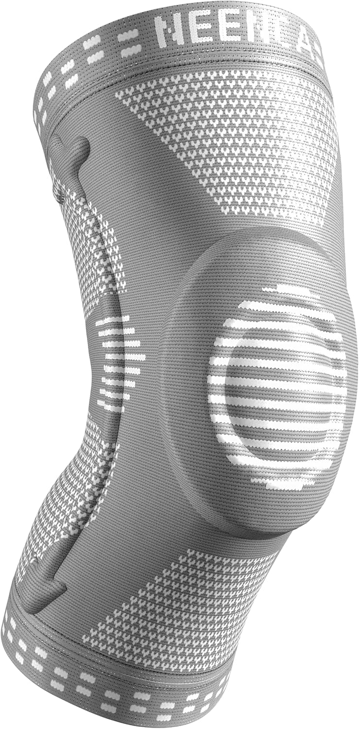 NEENCA Knee Braces for Knee Pain Relief, Compression Knee Sleeves with Patella Gel Pad & Side Stabilizers, Knee Support for Weightlifting, Running