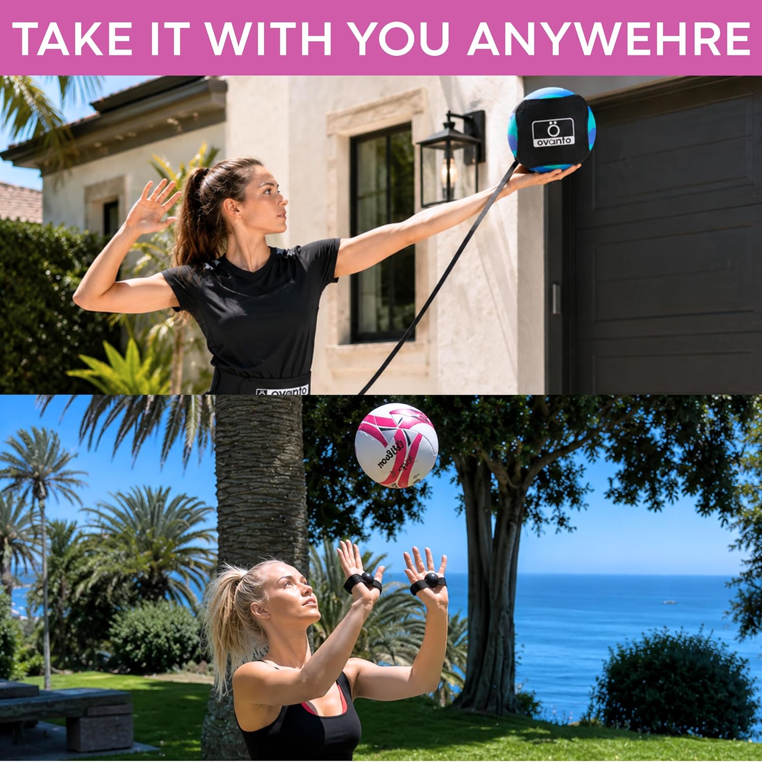 OVANTO Volleyball Training Equipment Kit