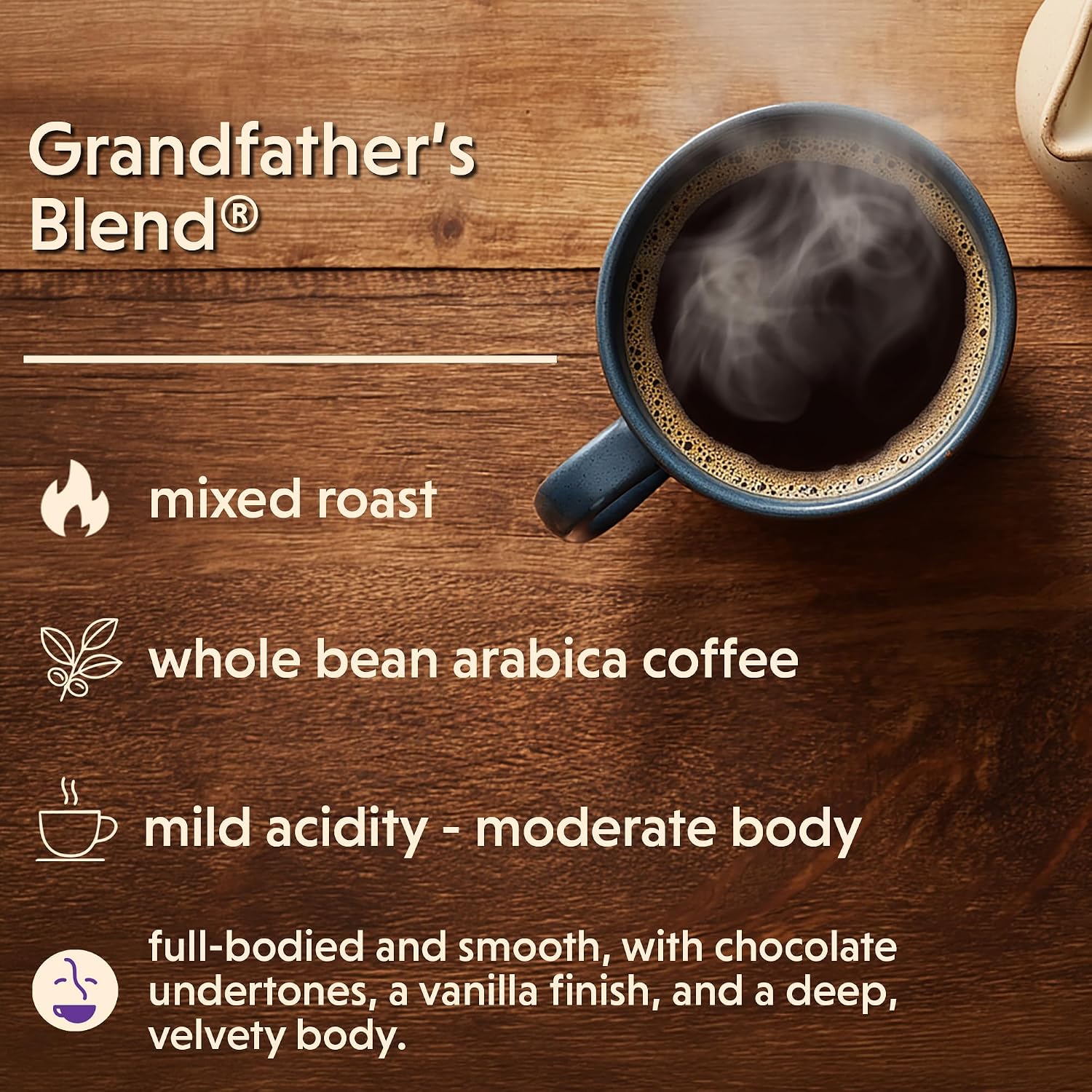 Coffee Bean Direct French Roast, Whole Bean, 5lb Bag | Dark Roast, Bold Blend