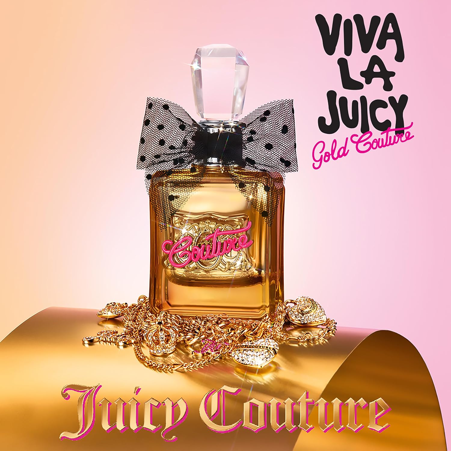 Juicy Couture Viva La Juicy Eau De Parfum, Women's Perfume with Notes of Mandarin, Gardenia & Caramel, Floral & Sweet Perfume for Women, EDP Spray