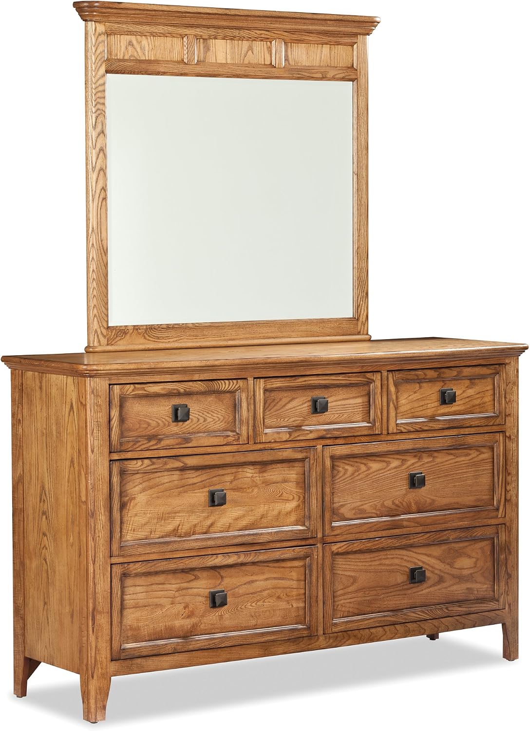 Intercon Alta Solid Brushed Ash Queen Storage Bedroom Set