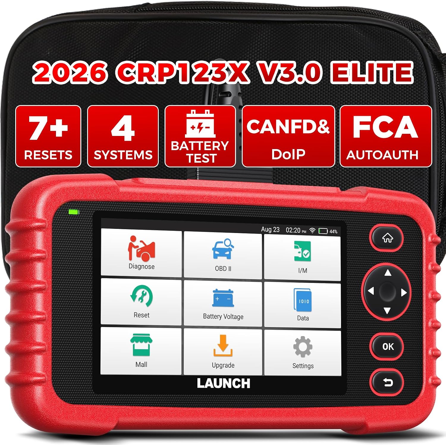 Launch OBD2 Scanner CRP123X Elite V3.0