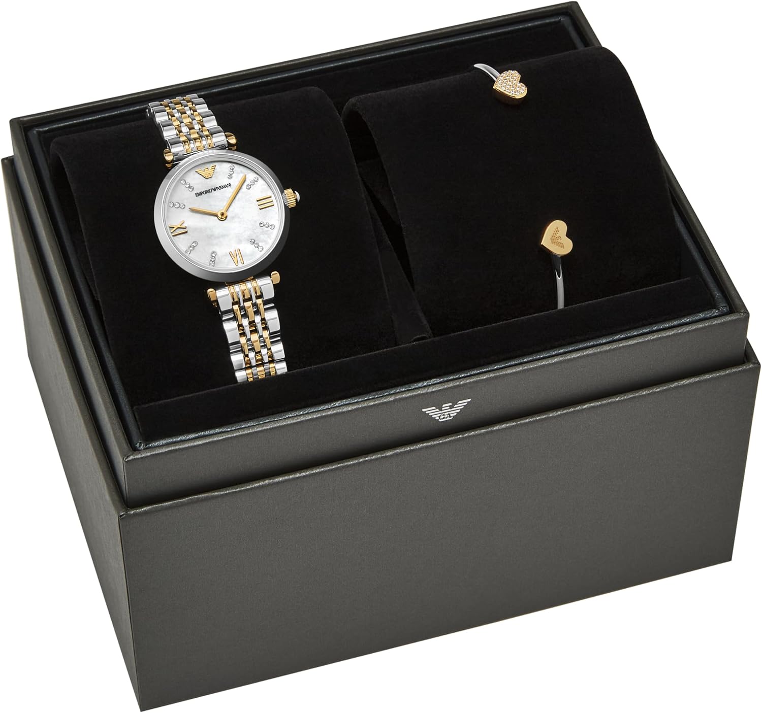 Emporio Armani Women's Dress Watch with Stainless Steel Band