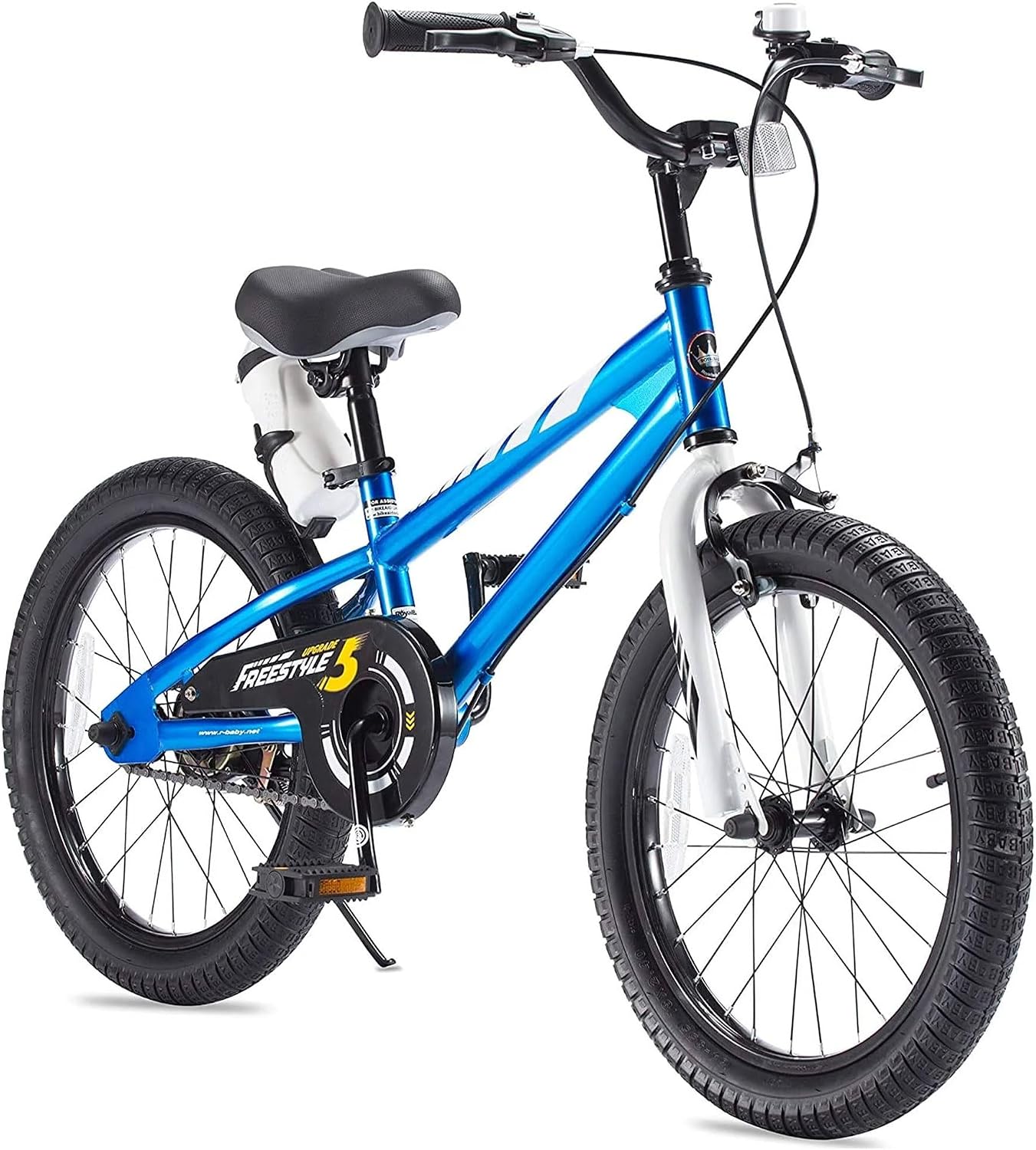 RoyalBaby Freestyle Kids Bike 12 14 16 18 20 Inch Bicycle for Boys Girls Ages 3-10 Years, Multiple Color Options
