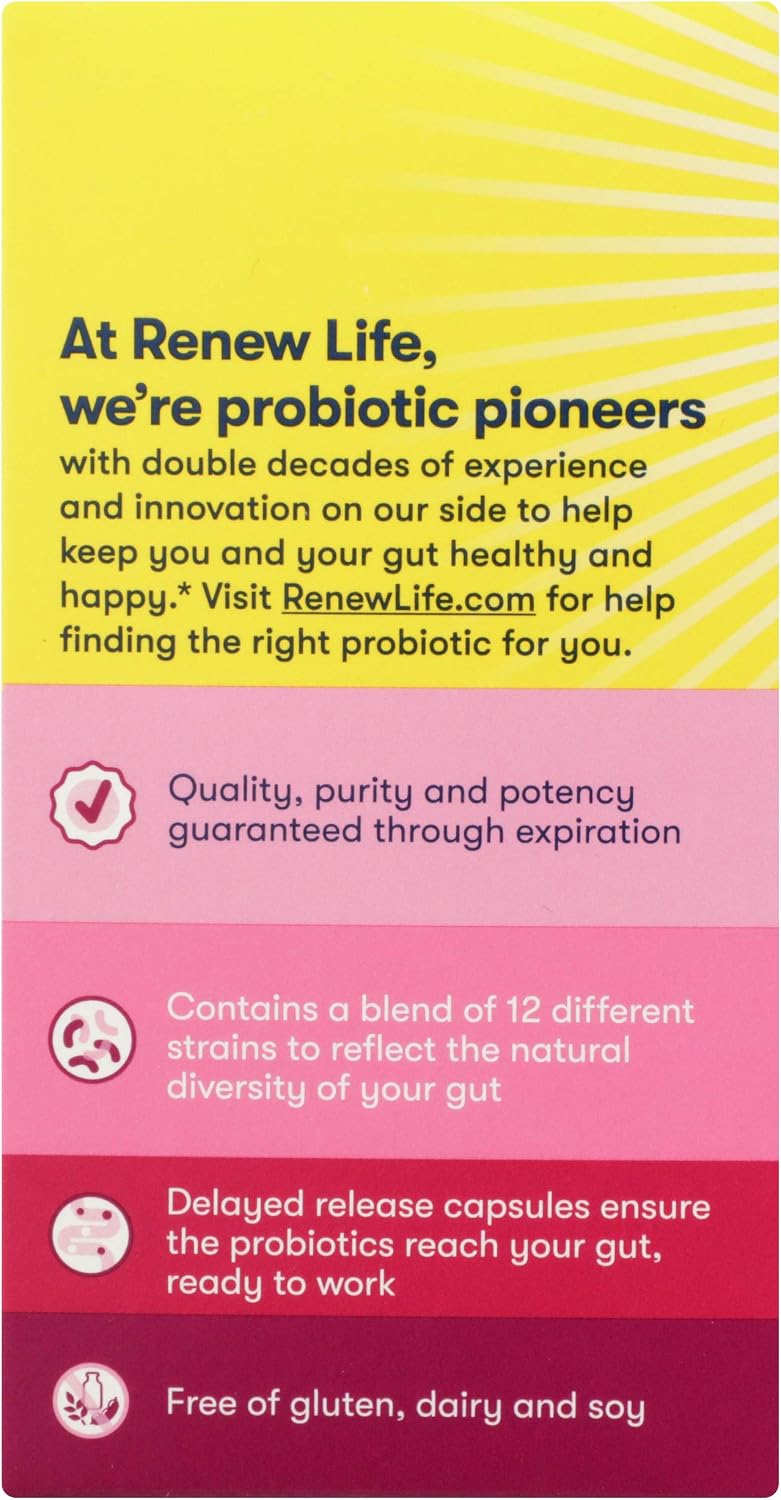 Renew Life Women's Probiotic 50 Billion CFU