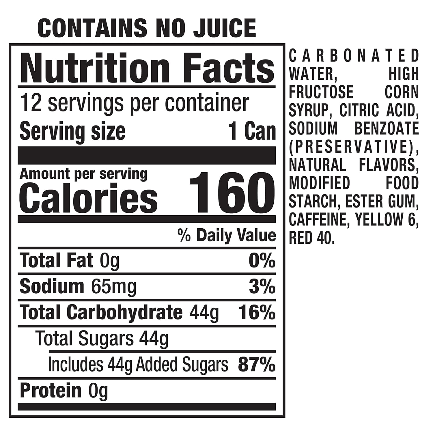 Sunkist Orange Soda, 12 Fl Oz (Pack of 12)