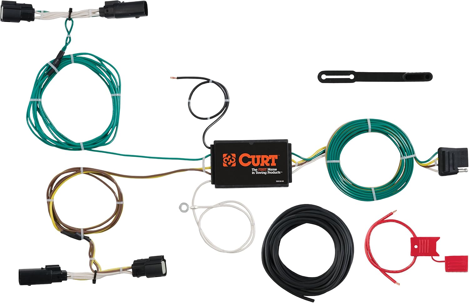 Curt Class 3 Trailer Hitch 2 Inch Receiver fits 2015 2018 Edge SE SEL | 4