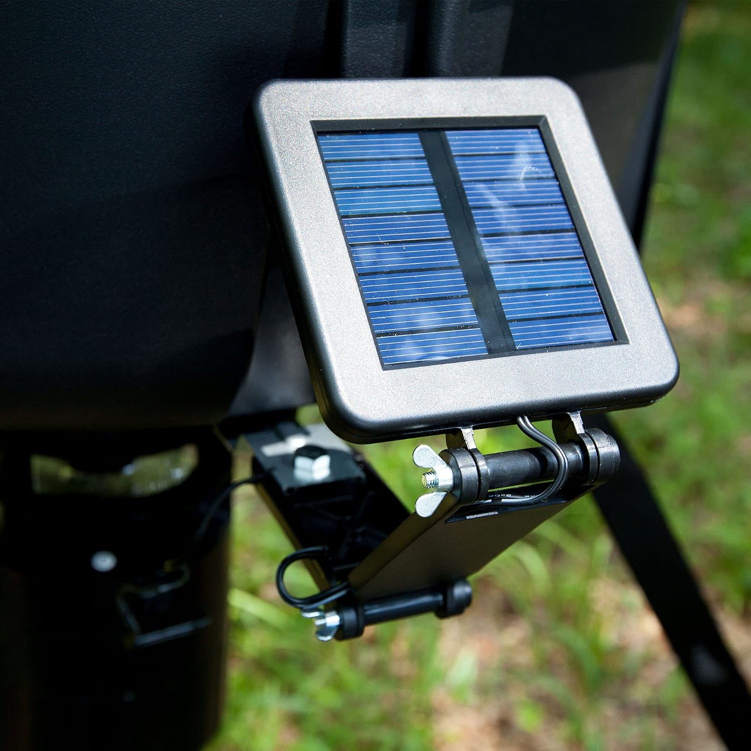 Moultrie 6-Volt Deluxe Solar Panel for Feeders | For Moultrie deer feeders, maintains battery charge, weatherproof, easy install