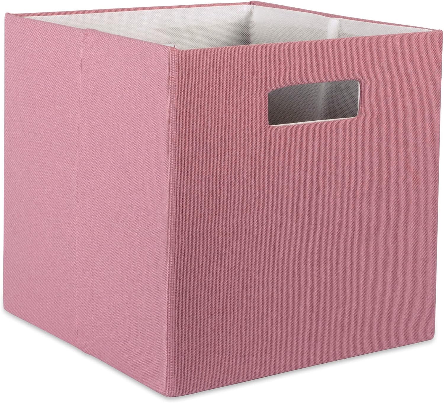 DII Fabric Storage Cube Organizer Bin 13x13x13 Foldable, Teal