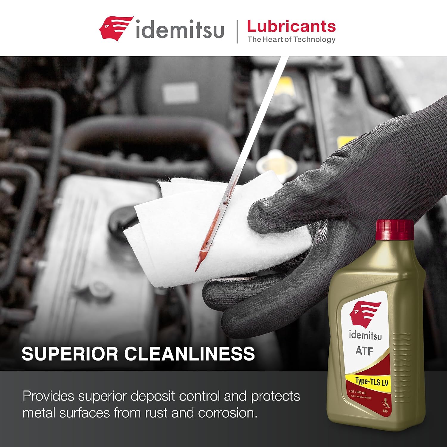 Idemitsu ATF Type TLS-LV (WS) Automatic Transmission Fluid for Toyota/Lexus/Scion - 1 Quart