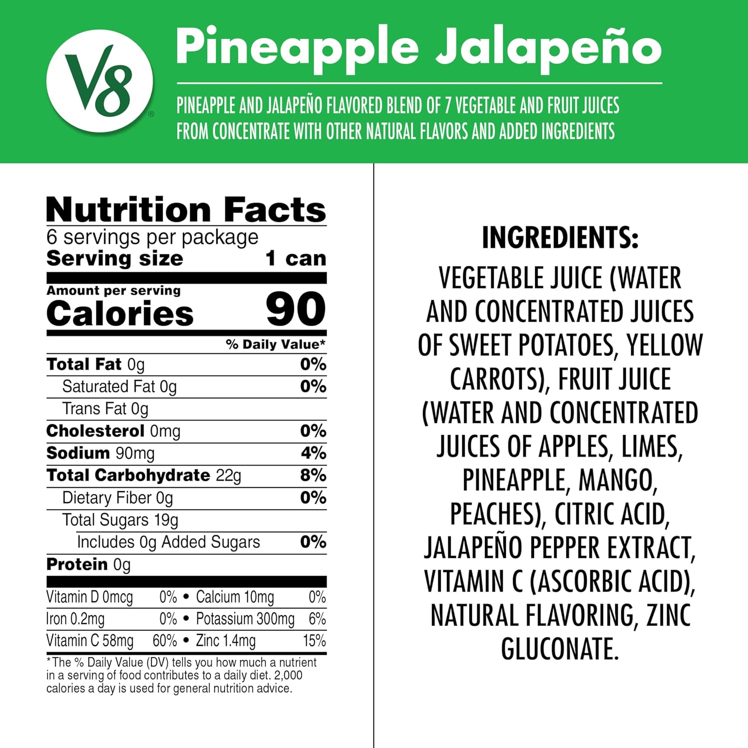 V8 Blends 100% Juice Pomegranate Blueberry Juice, Fruit and Vegetable Juice Blend, 46 Fl Oz Bottle