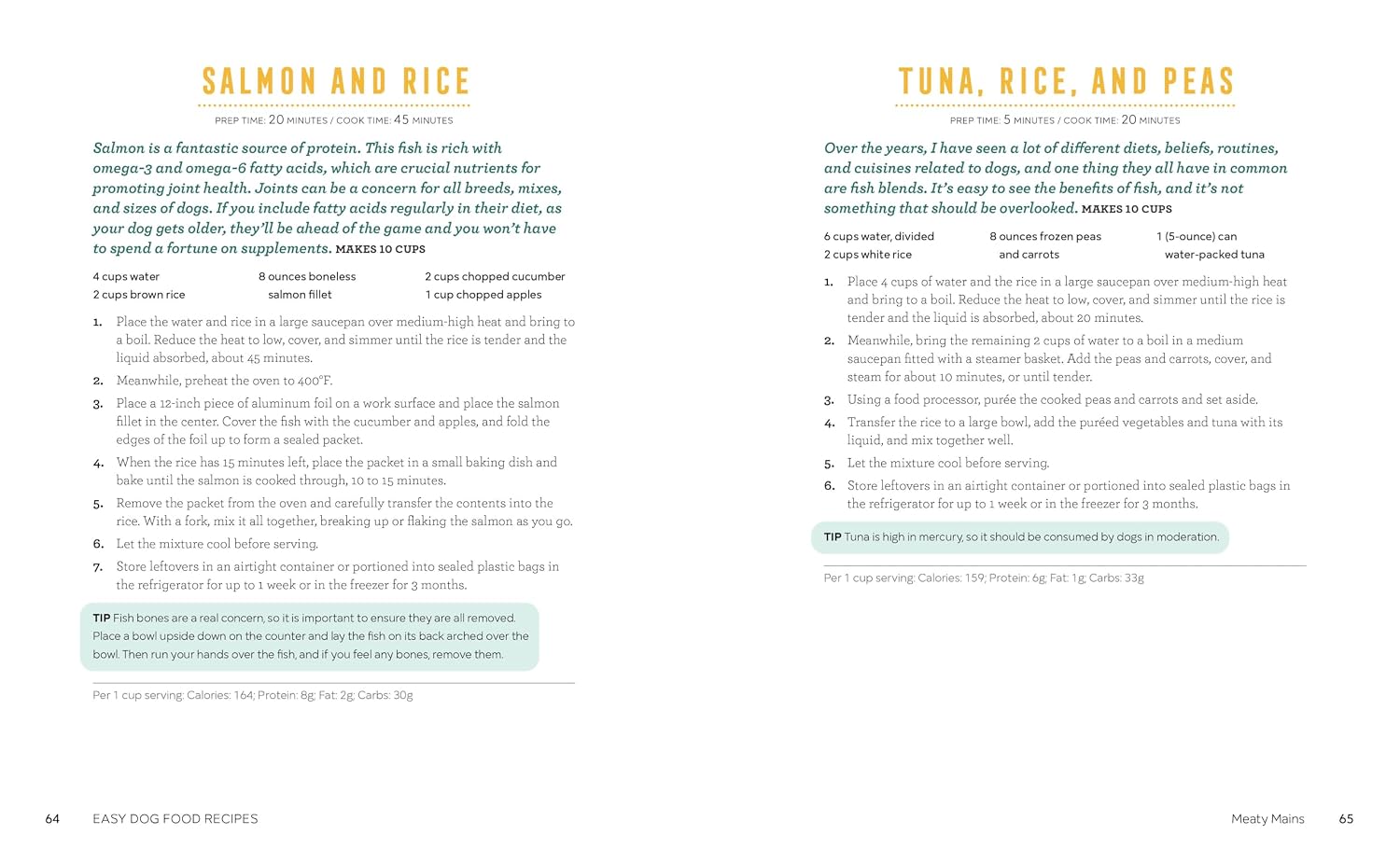 Easy Dog Food Recipes: 60 Healthy Dishes to Feed Your Pet Safely