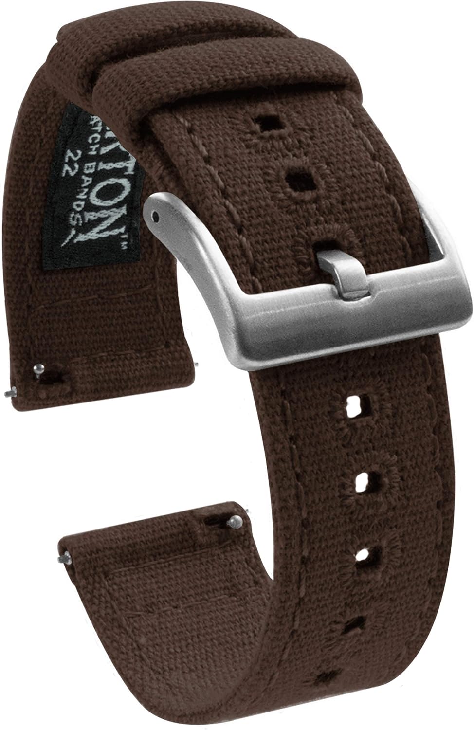 BARTON Canvas Quick Release Watch Band Straps