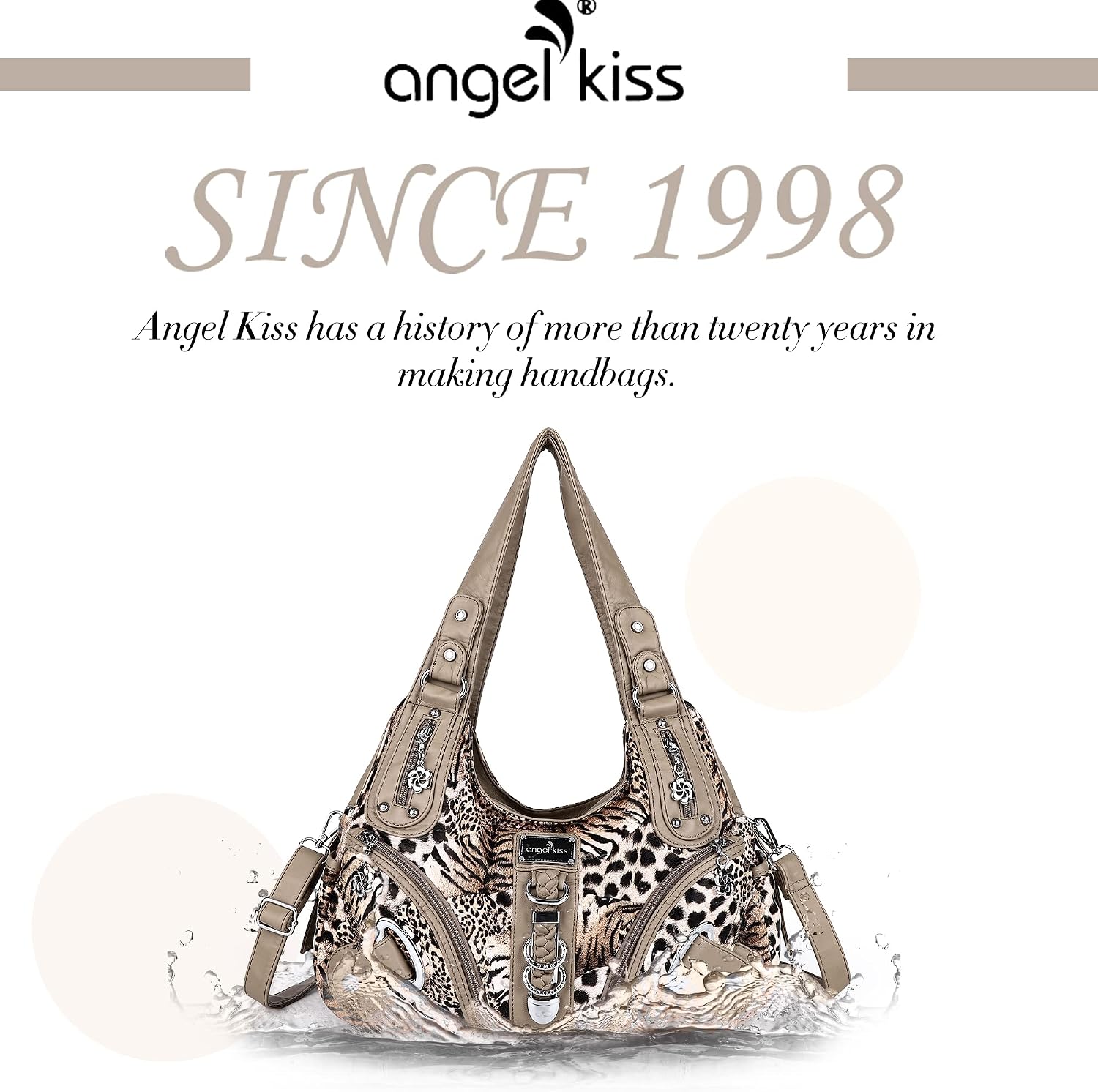 Angelkiss Hobo Purses and handbags for Women Satchel Handbag Women Purses Large Daily Shoulder Bags