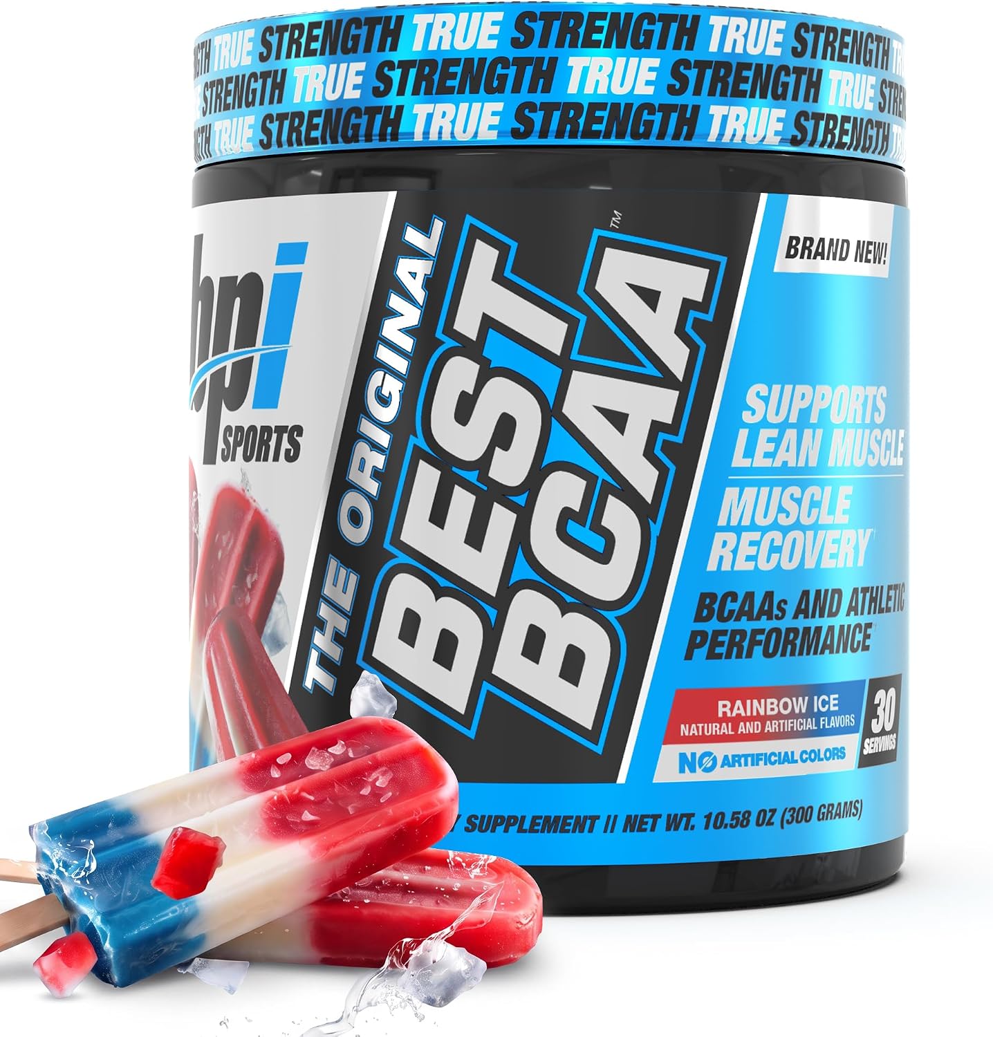 BPI Sports Best BCAA Powder – Muscle Recovery Support, Grape, 30 Servings