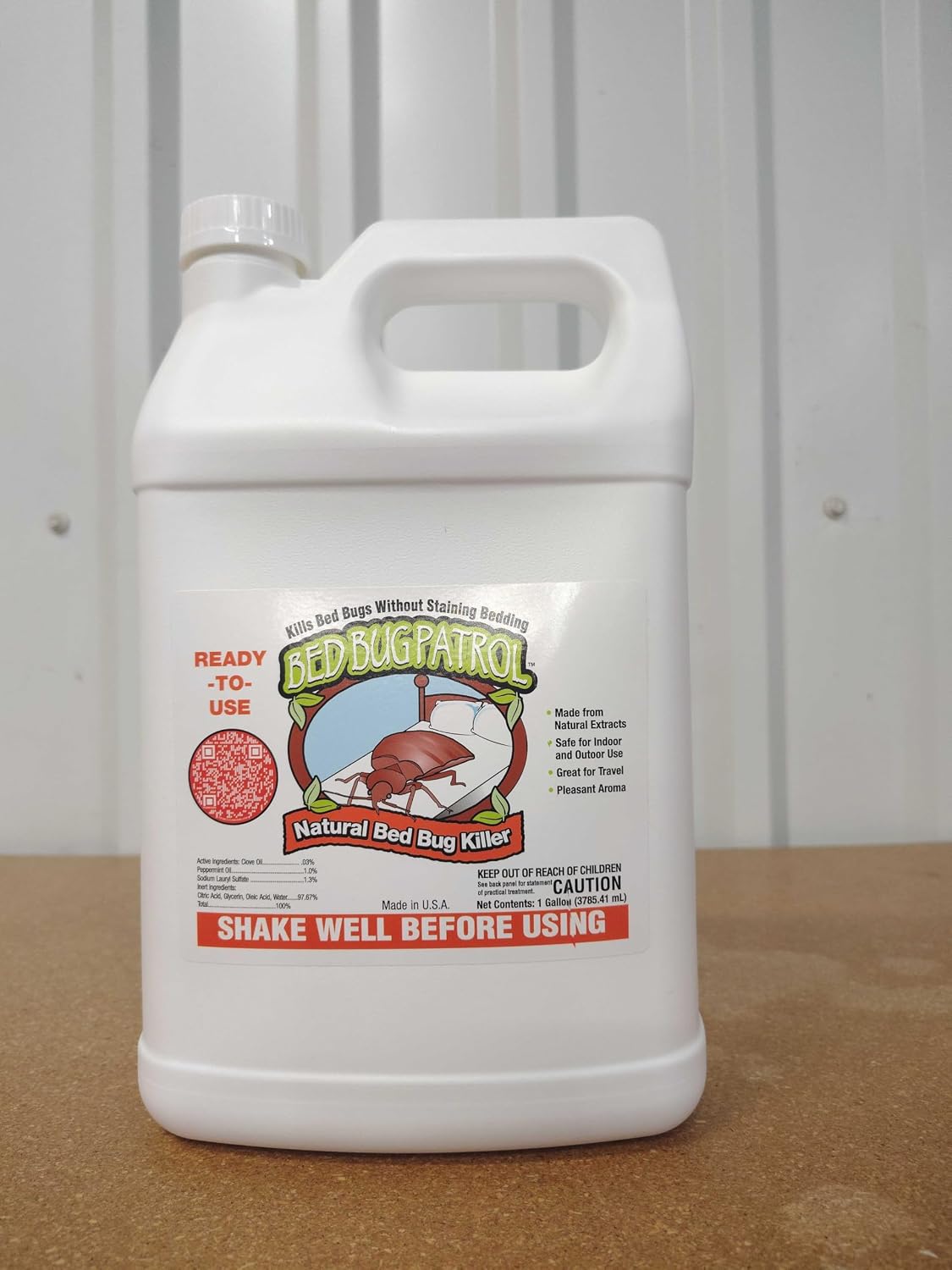 Bed Bug Patrol Bed Bug Spray & Bed Bug Killer for Home, Made in USA - 24 oz | Mattresses, Furniture, Seams, Cracks & Crevices | Targets Adult Bed Bugs, Eggs & Larvae | Plant-Based | Pet & Child Safe