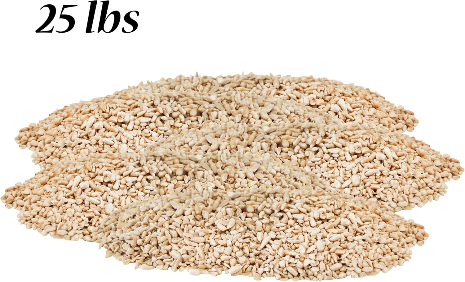 BestNest Medium Sunflower Chips Bird Seed, 25 lbs.