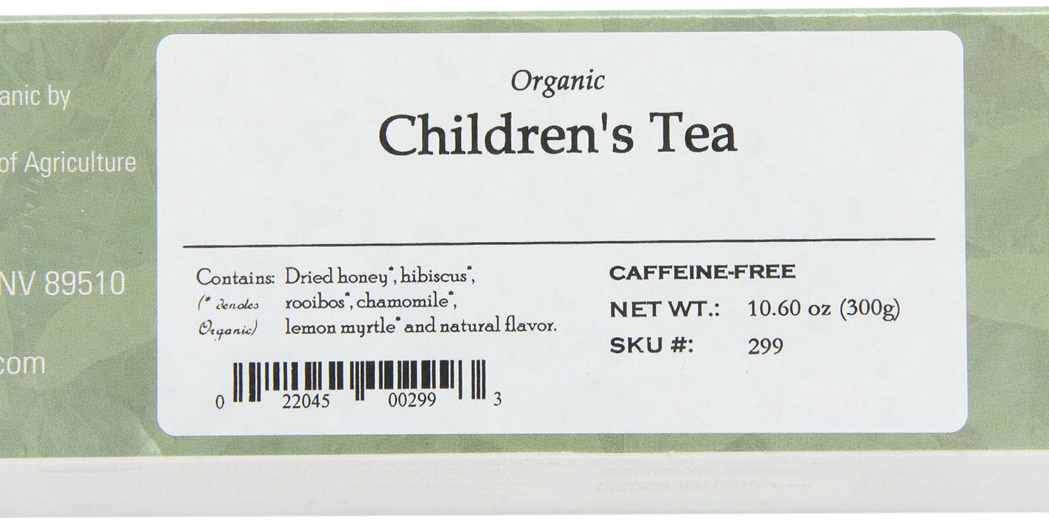 Davidson's Organics, Yerba Mate, 100-count Unwrapped Tea Bags