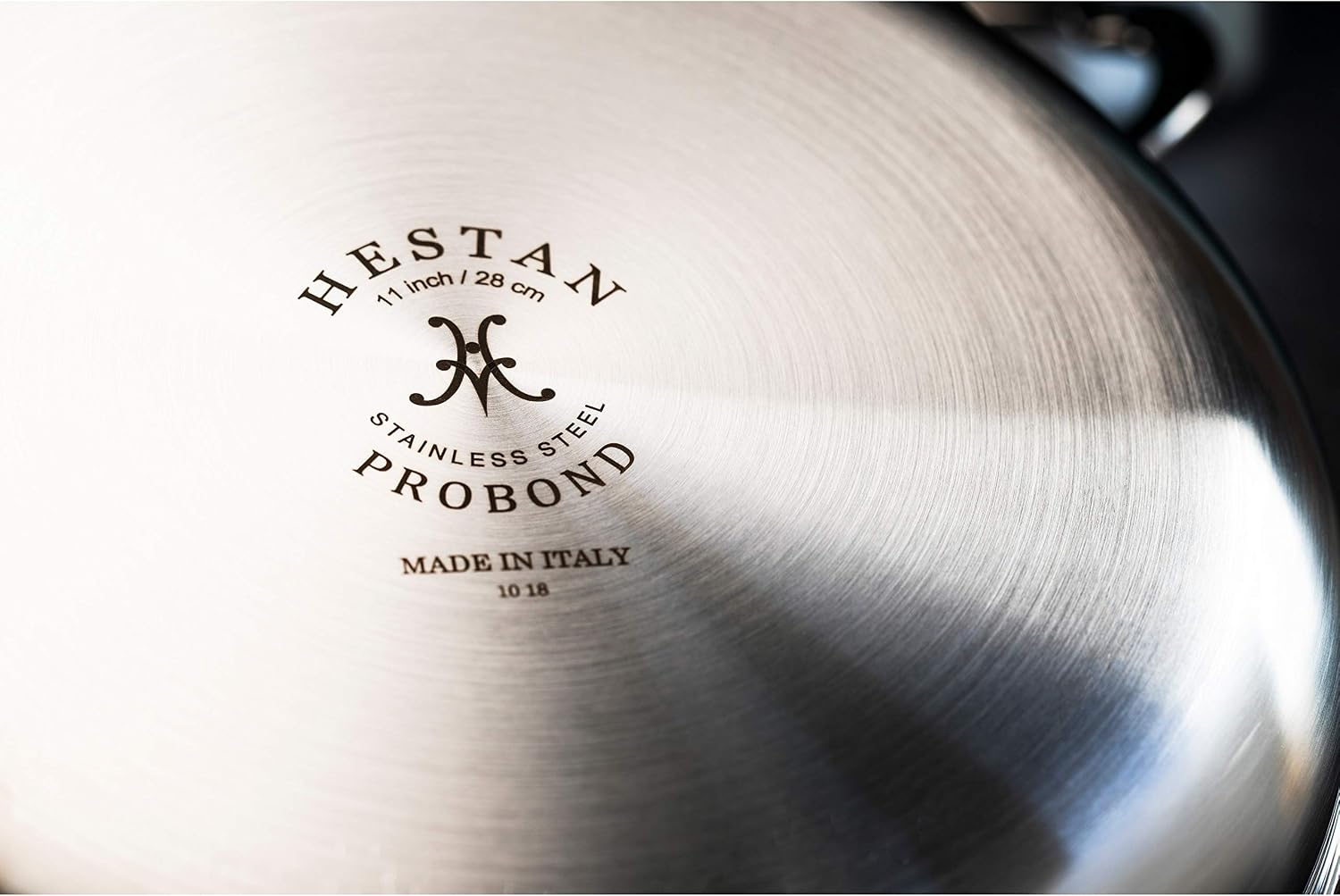 Hestan ProBond Forged - Professional Clad Stainless Steel Frying Pan, 12.5-Inch, Induction Compatible