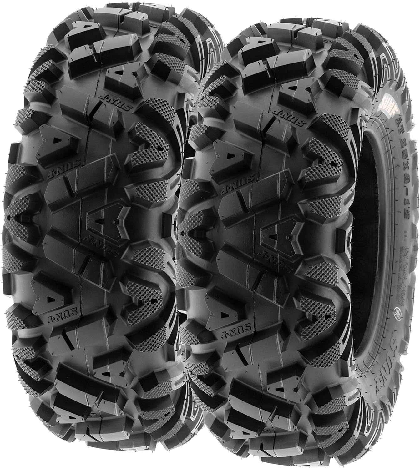 SunF 27x9-14 ATV UTV 27x9x14 All Terrain Tires 6 PR A033 POWER I - PAIR of 2