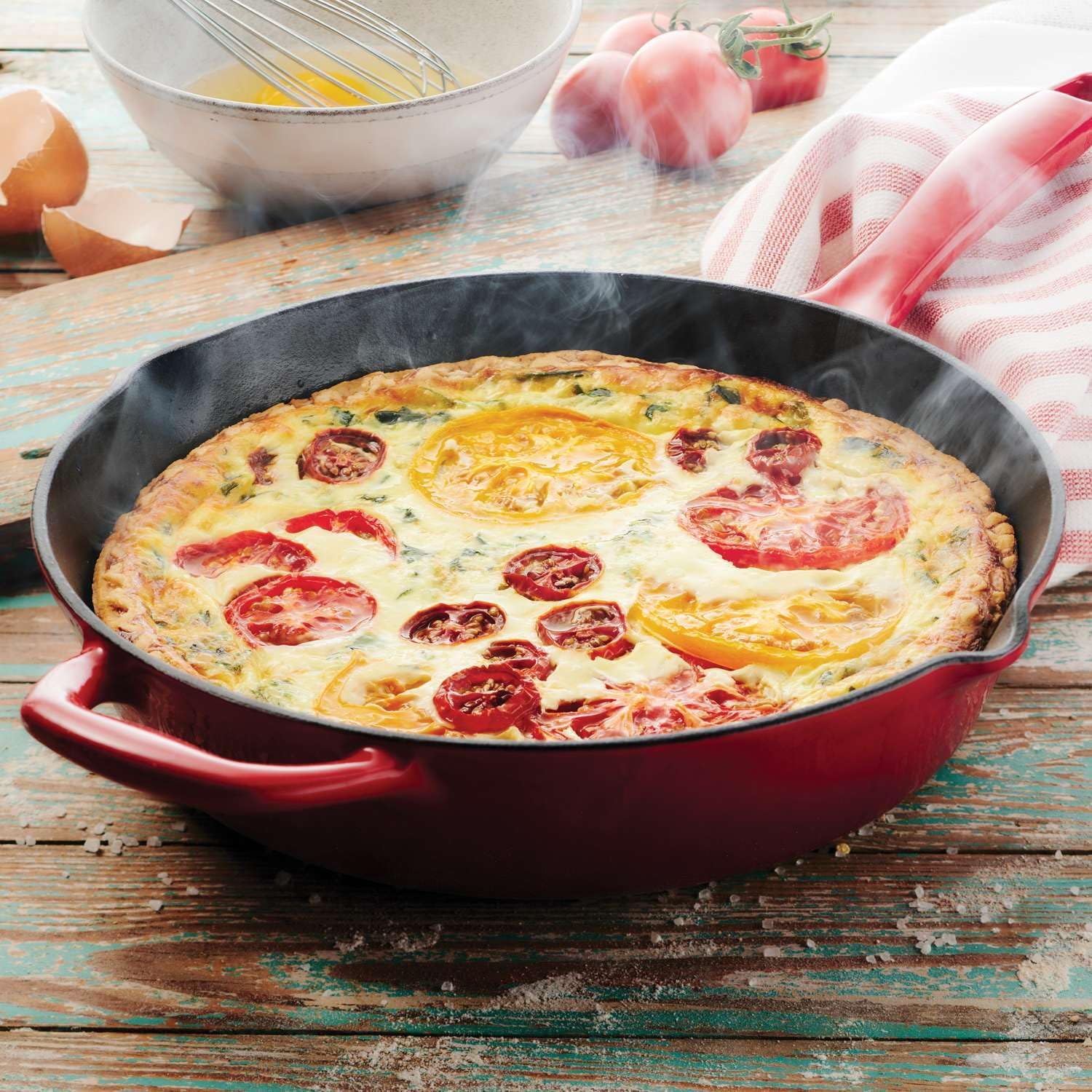 Tramontina Bestow Enameled Cast Iron 10-Inch Skillet, Blue | Perfect Pan for Frying, Searing, and Oven-to-Table Cooking